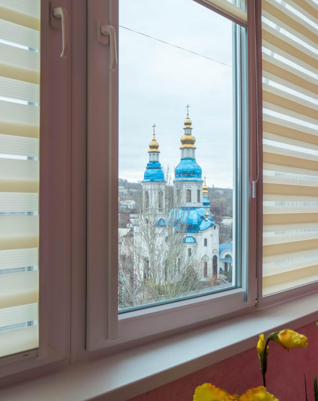 2-Room Apartment Lux Near Centre Wi-Fi Free Dnipro Luaran gambar