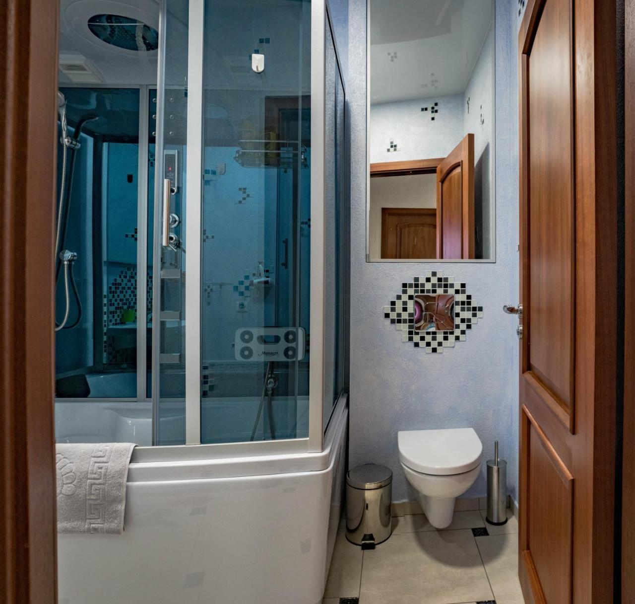2-Room Apartment Lux Near Centre Wi-Fi Free Dnipro Luaran gambar